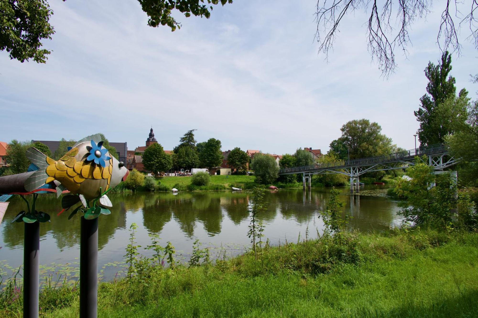 Das Bilderbuchcafe - Ferien - Apartment No 3 - Markt 7 Havelberg Dış mekan fotoğraf