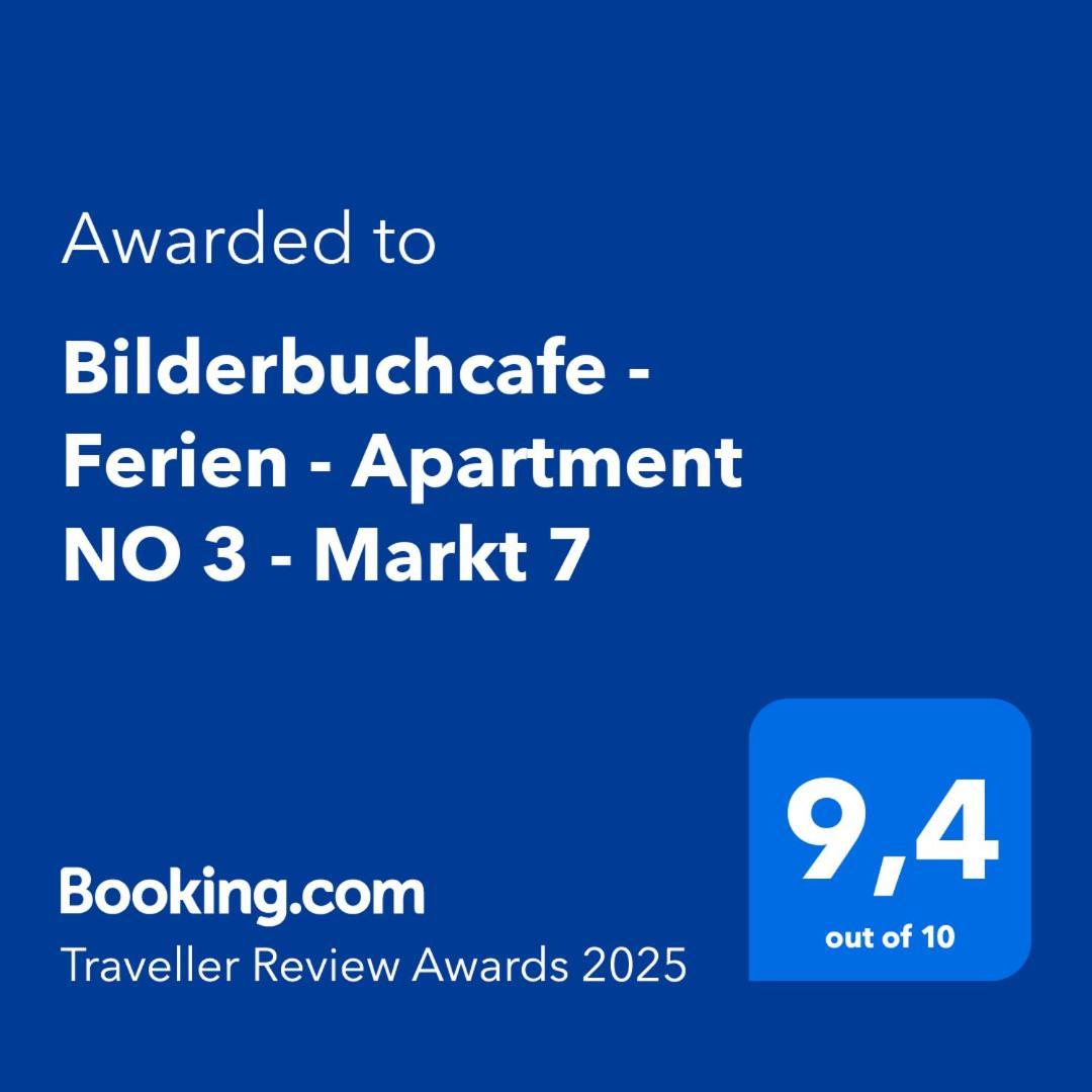 Das Bilderbuchcafe - Ferien - Apartment No 3 - Markt 7 Havelberg Dış mekan fotoğraf